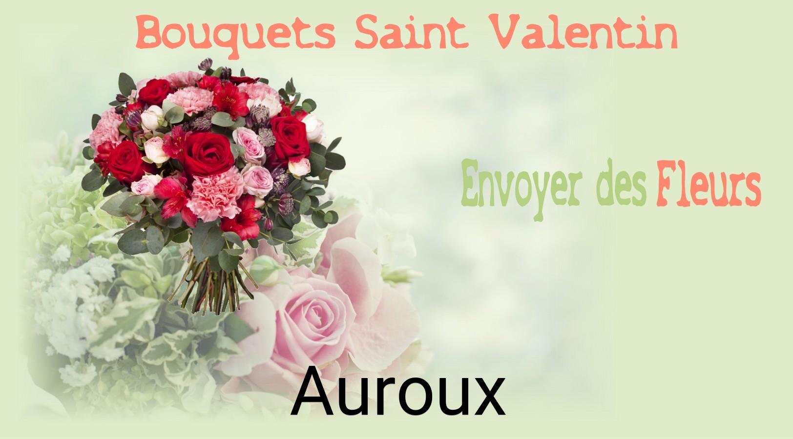 Roses de Saint-Valentin livrées à Auroux